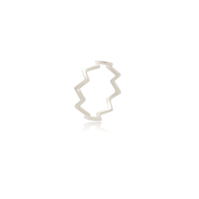 Anillo Zig Zag | Anillo con Diseño Zig Zag | Malu Maiese 2