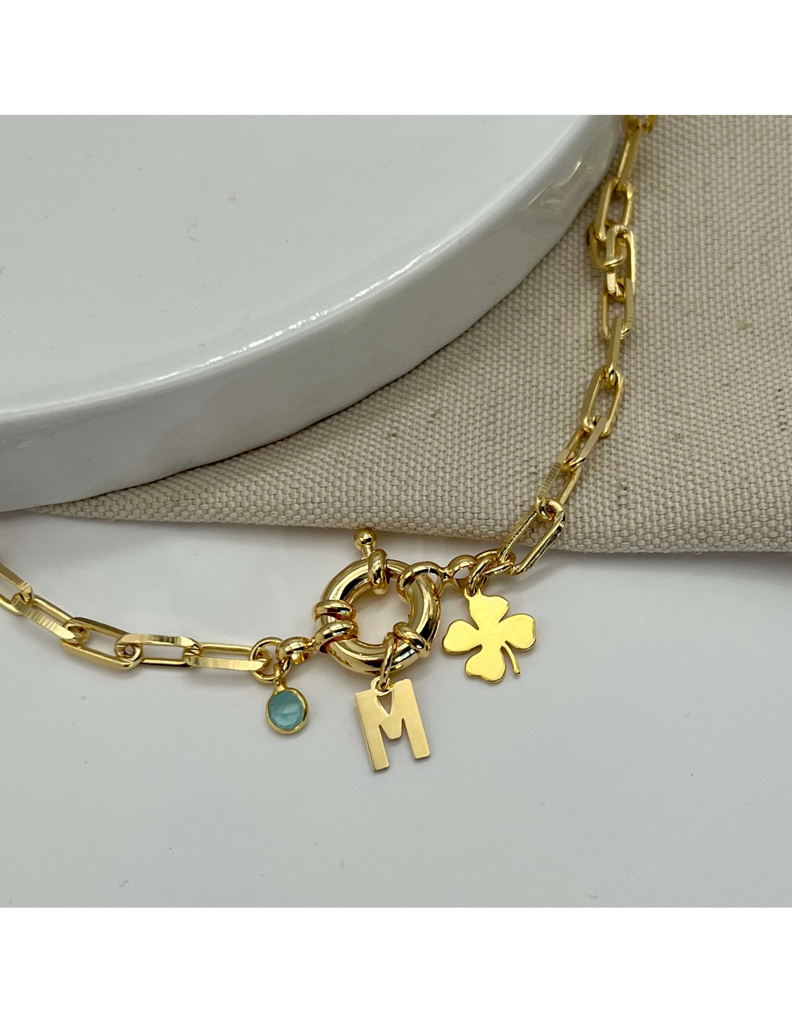 Initial & You Sailor Necklace | Personalised Necklace | Malu Maiese