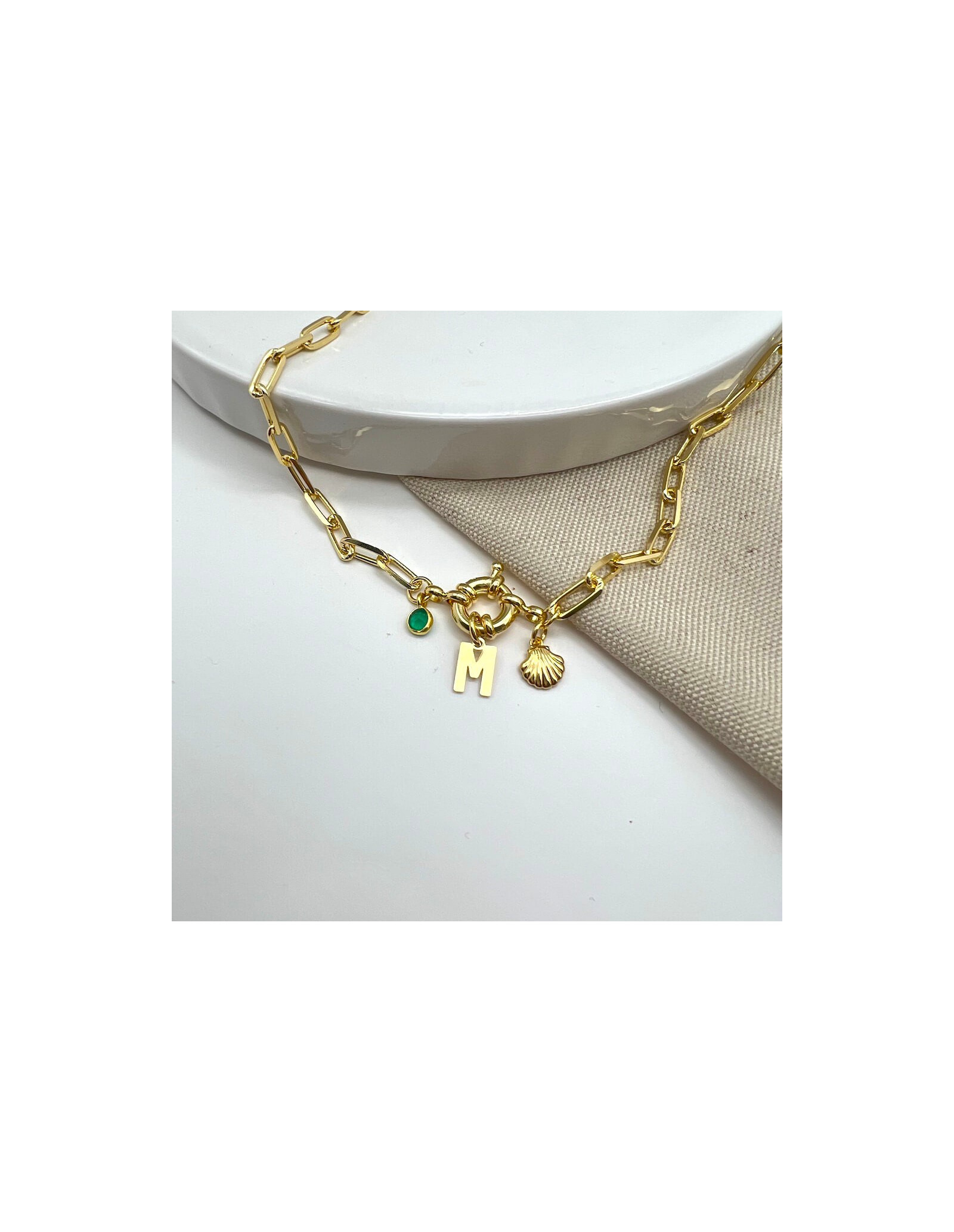 Initial & You Sailor Necklace | Personalised Necklace | Malu Maiese