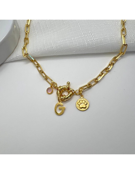 Initial & You Sailor Necklace | Personalised Necklace | Malu Maiese Initial & You Sailor Necklace | Personalised Necklace | Malu Maiese