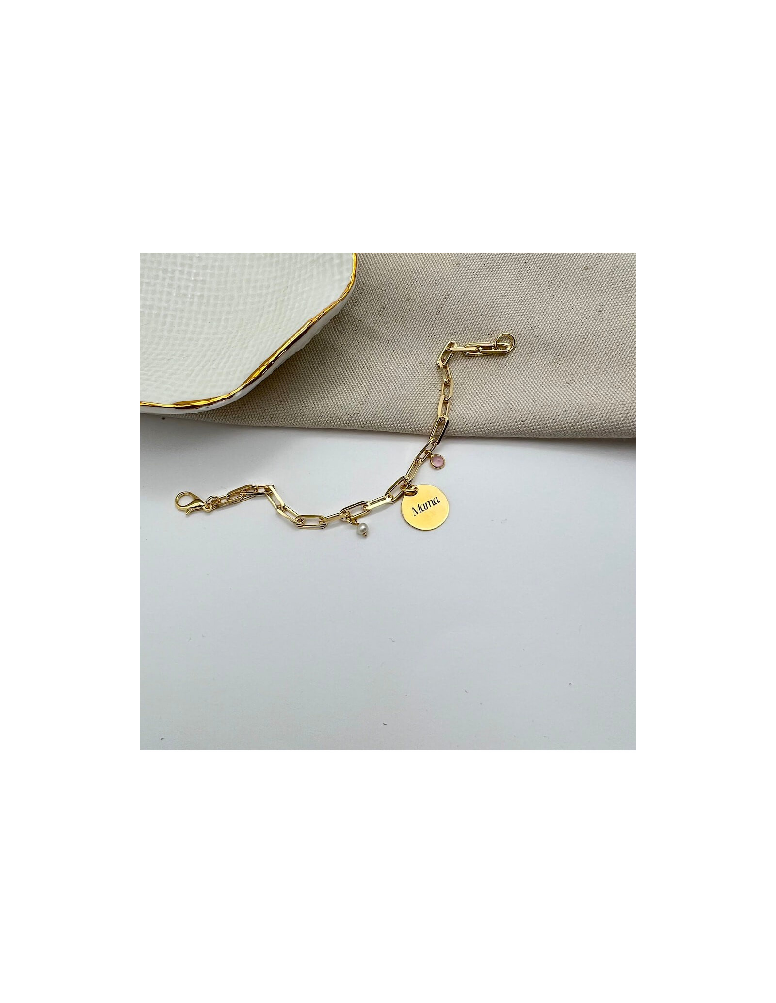 Pulseira Mama | Pulseiras Personalizadas para a mãe | Malu Maiese
