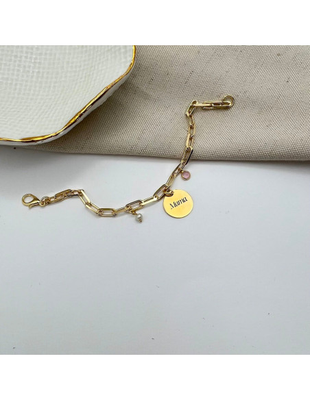 Pulseira Mama | Pulseiras Personalizadas para a mãe | Malu Maiese Pulseira Mama | Pulseiras Personalizadas para a mãe | Malu Maiese