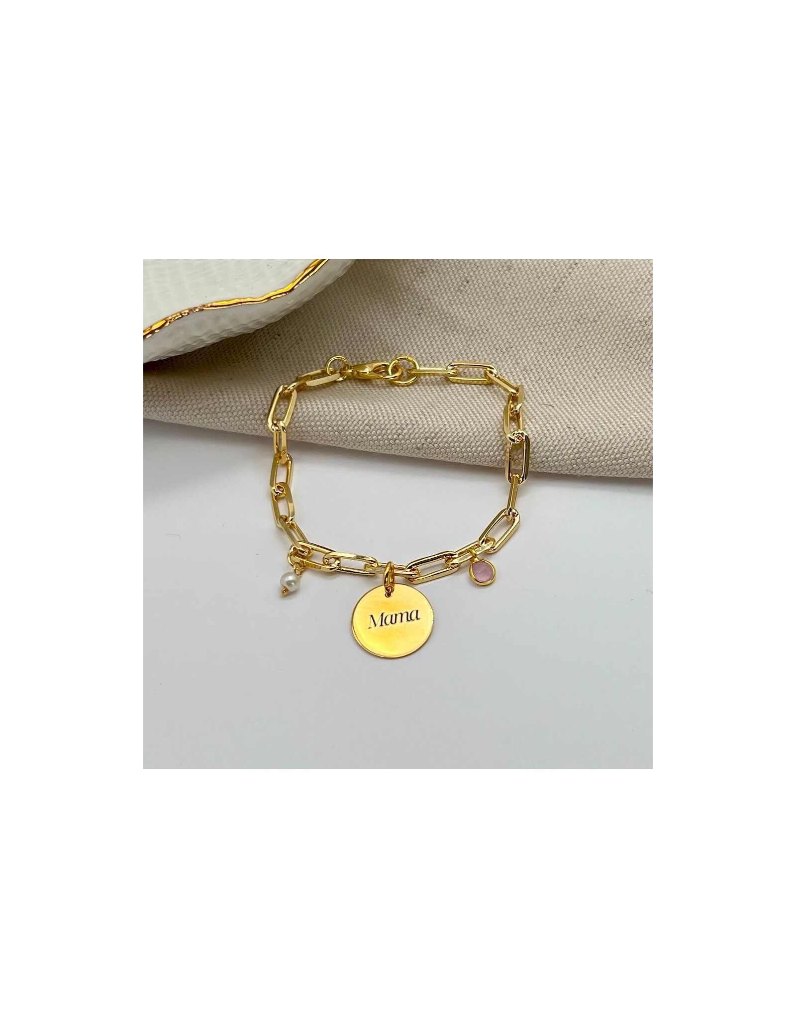 Pulseira Mama | Pulseiras Personalizadas para a mãe | Malu Maiese