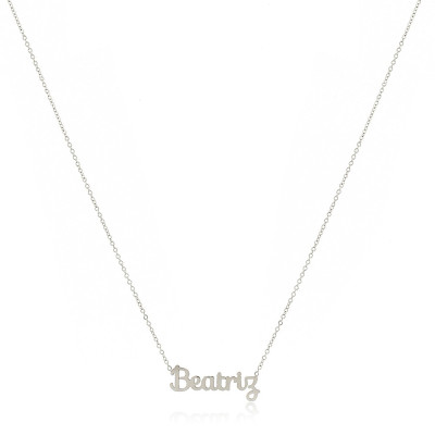 My Name Steel Necklace | Name Steel Necklace | Malu Maiese 2