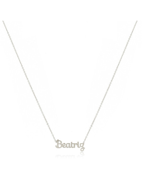 Collar Acero My Name | Collar Acero Nombre Personalizado | Malu Maiese Collar Acero My Name | Collar Acero Nombre Personalizado | Malu Maiese