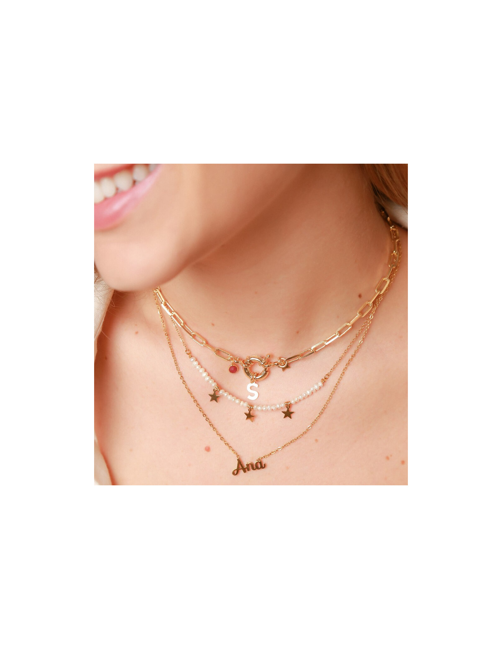 Collar Acero My Name | Collar Acero Nombre Personalizado | Malu Maiese