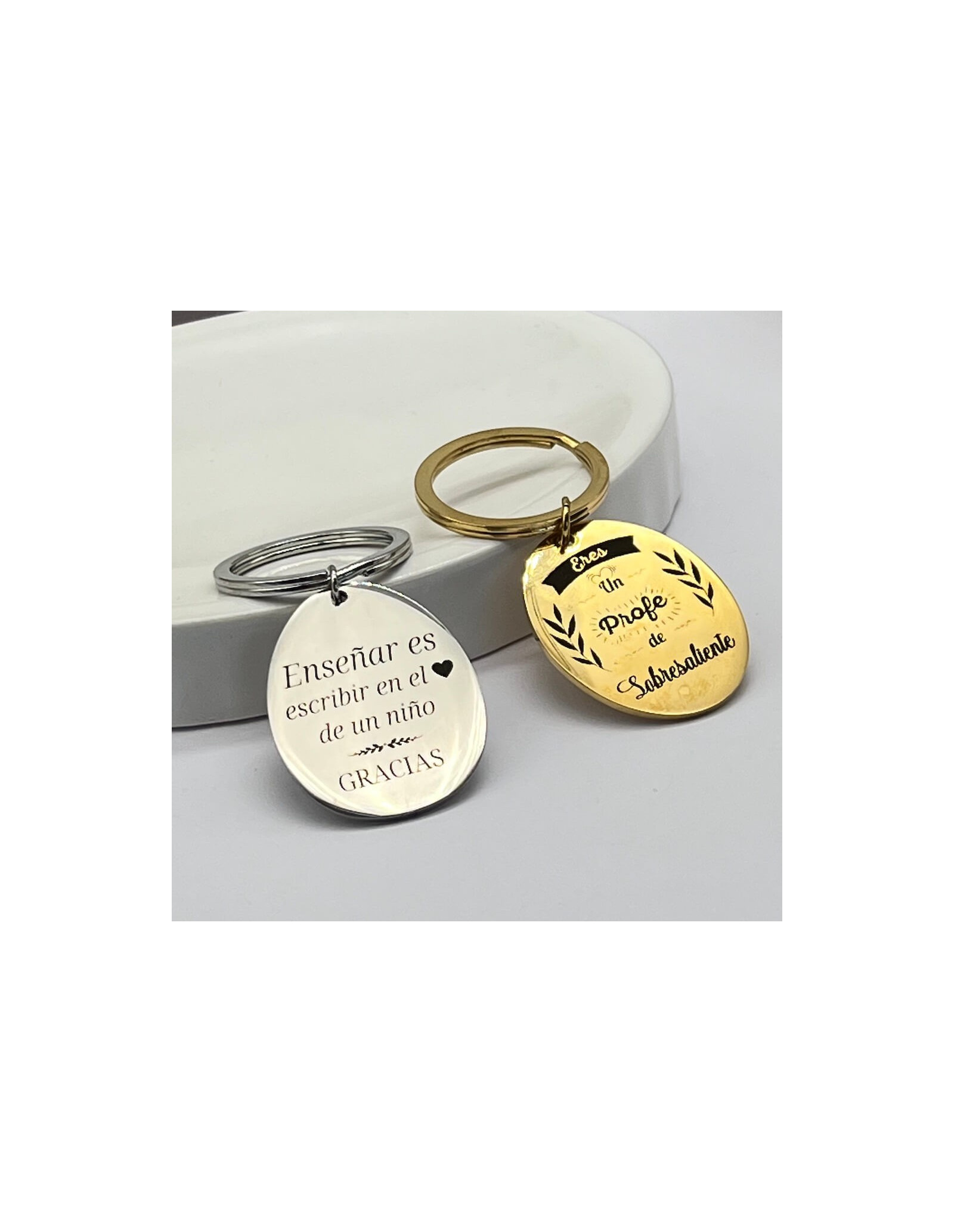 Llavero Personalizado | Llavero Personalizable en Acero | Malu Maiese