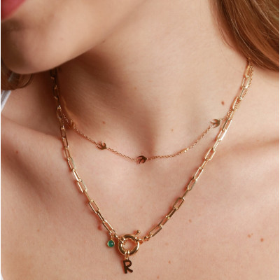 Freedom Steel Necklace | Birds Necklace| Malu Maiese 2