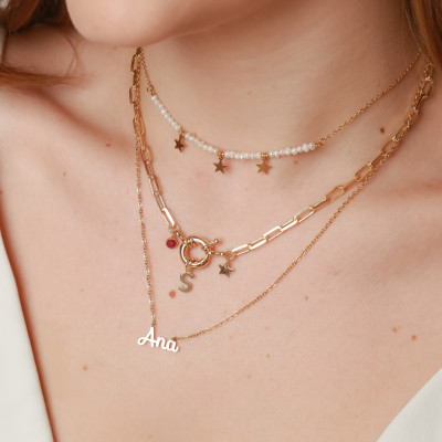 Initial & You Sailor Necklace | Personalised Necklace | Malu Maiese 2