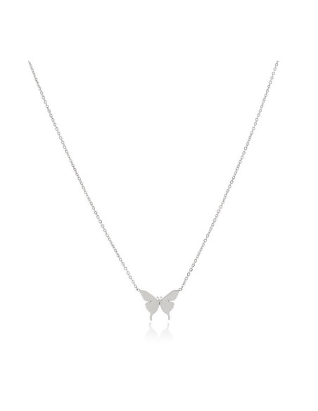 Collar Acero Mariposa | Collar Waterproof  Mariposa| Malu Maiese Collar Acero Mariposa | Collar Waterproof  Mariposa| Malu Maiese