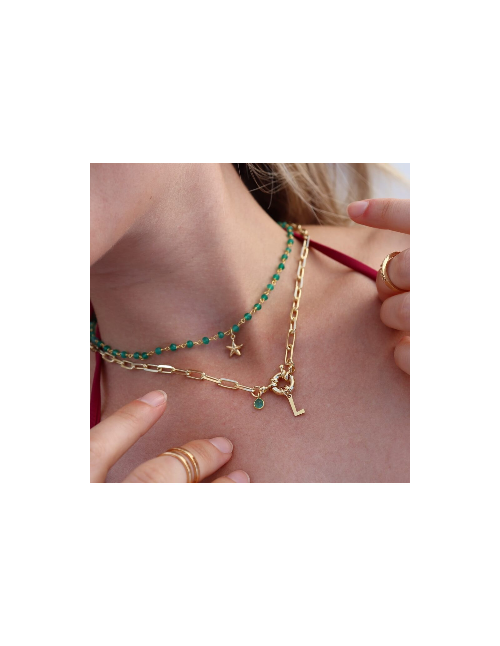 Pack Colares Boia Initials & Mela | Packs Personalizados | Malu Maiese