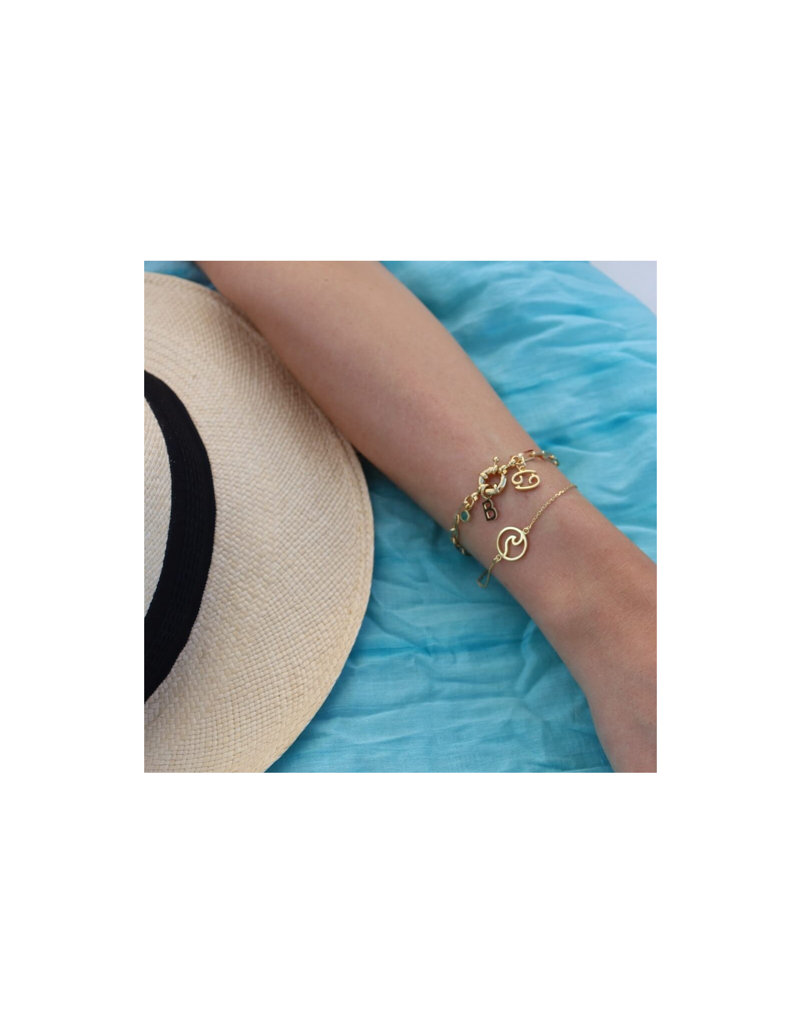 Pulsera Ola Plata | Pulsera ola del mar en plata | Malu Maiese
