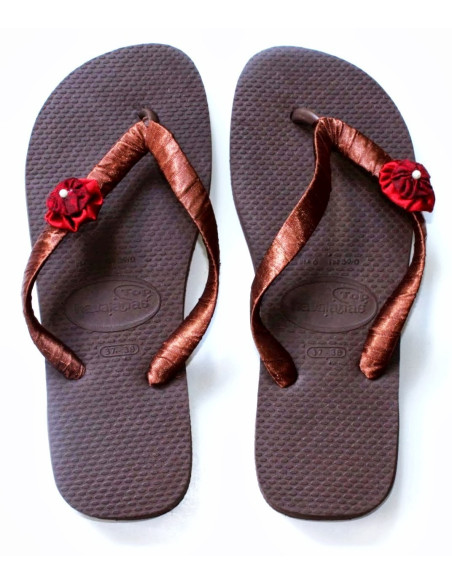 Havaianas TOP Marron Flor