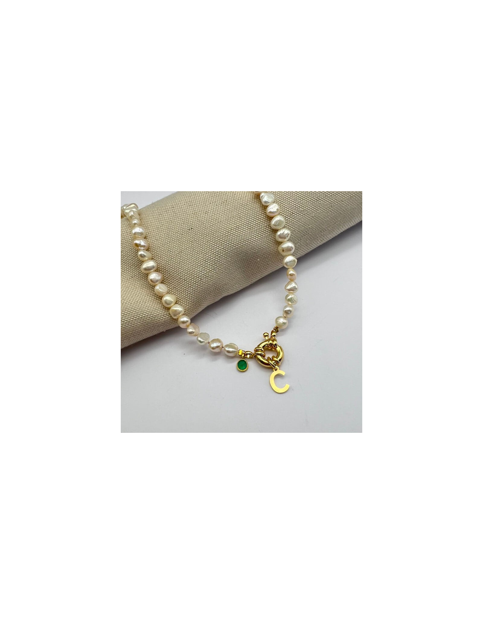 Colar Boia Initials Pearls | Colar Personalizado | Malu Maiese