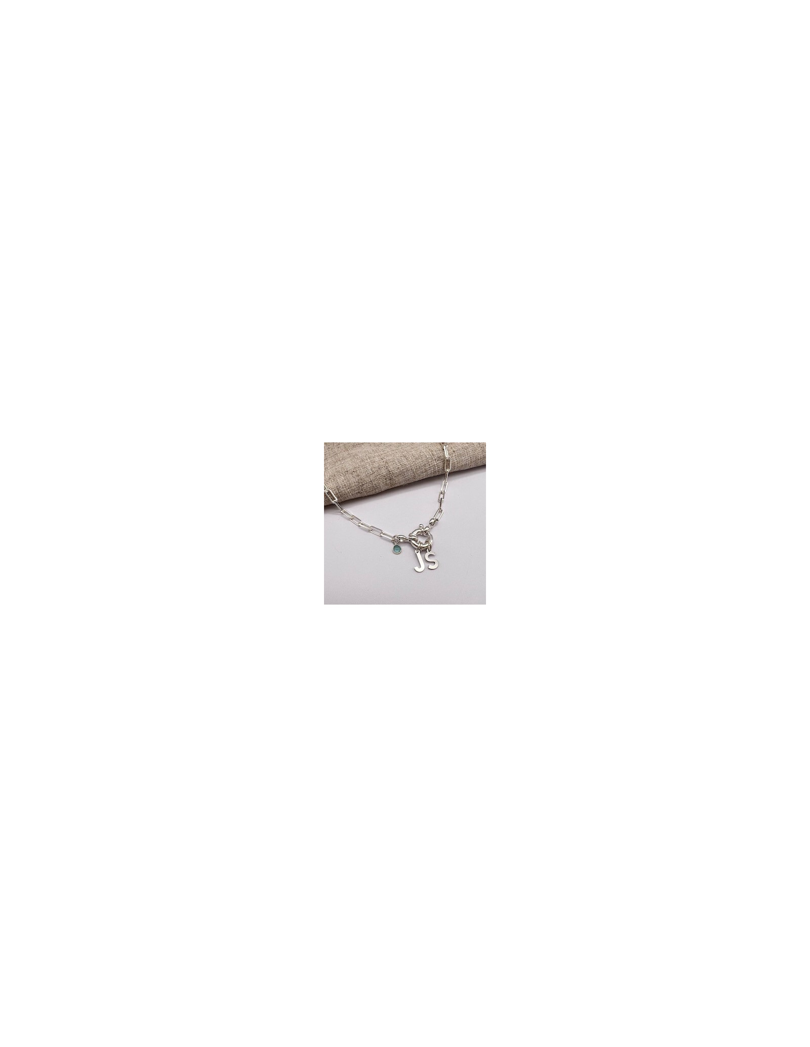 Two Initials Sailor Necklace | Personalised Necklaces | Malu Maiese