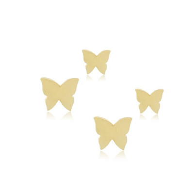 Pack Brinco Papillon | Pack com 2 Brincos Borboletas | Malu Maiese 2