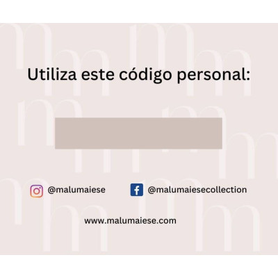 Gift Card Malu Maiese 30€ 2