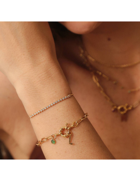 Sailor Initials Bracelet | Personalised Chain Bracelets | Malu Maiese Sailor Initials Bracelet | Personalised Chain Bracelets | Malu Maiese
