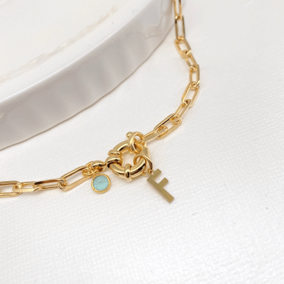 Colar Boia Initials | Colar Letra Personalizado | Malu Maiese 2