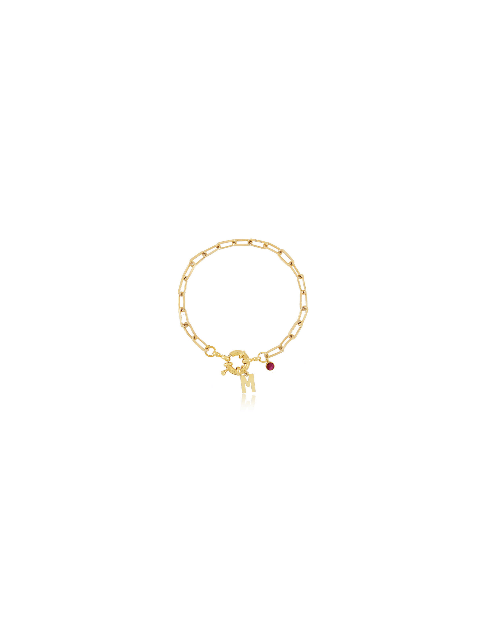 Sailor Initials Bracelet | Personalised Chain Bracelets | Malu Maiese