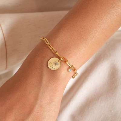Pulsera Birth Flowers | Pulsera Personalizada | Malu Maiese 2