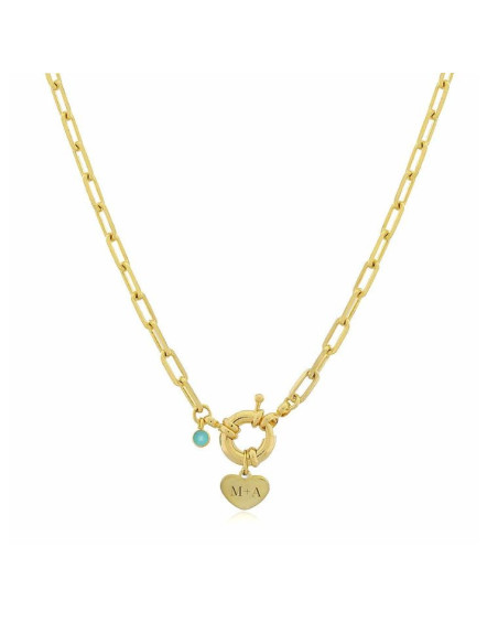 Collar Marinera Corazón | Personalizado Grabado Corazón | Malu Maiese Collar Marinera Corazón | Personalizado Grabado Corazón | Malu Maiese