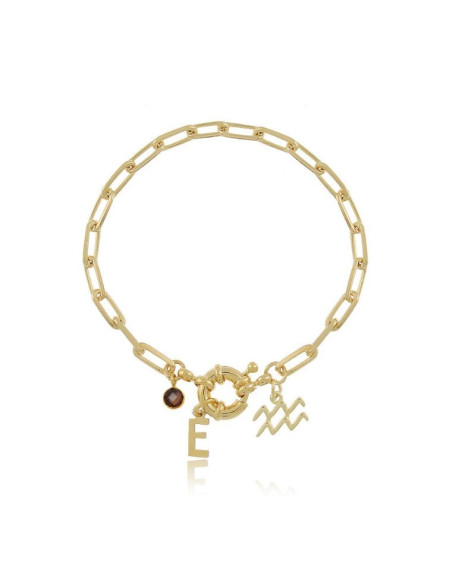 Sailor Initial & Zodiac Bracelet | Personalised Gifts | Malu Maiese Sailor Initial & Zodiac Bracelet | Personalised Gifts | Malu Maiese