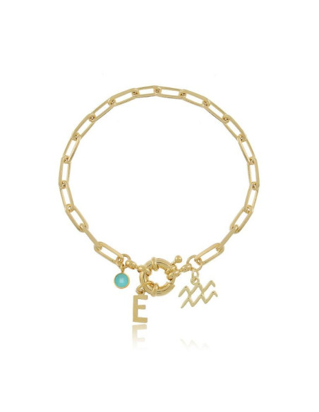 Sailor Initial & Zodiac Bracelet | Personalised Gifts | Malu Maiese Sailor Initial & Zodiac Bracelet | Personalised Gifts | Malu Maiese