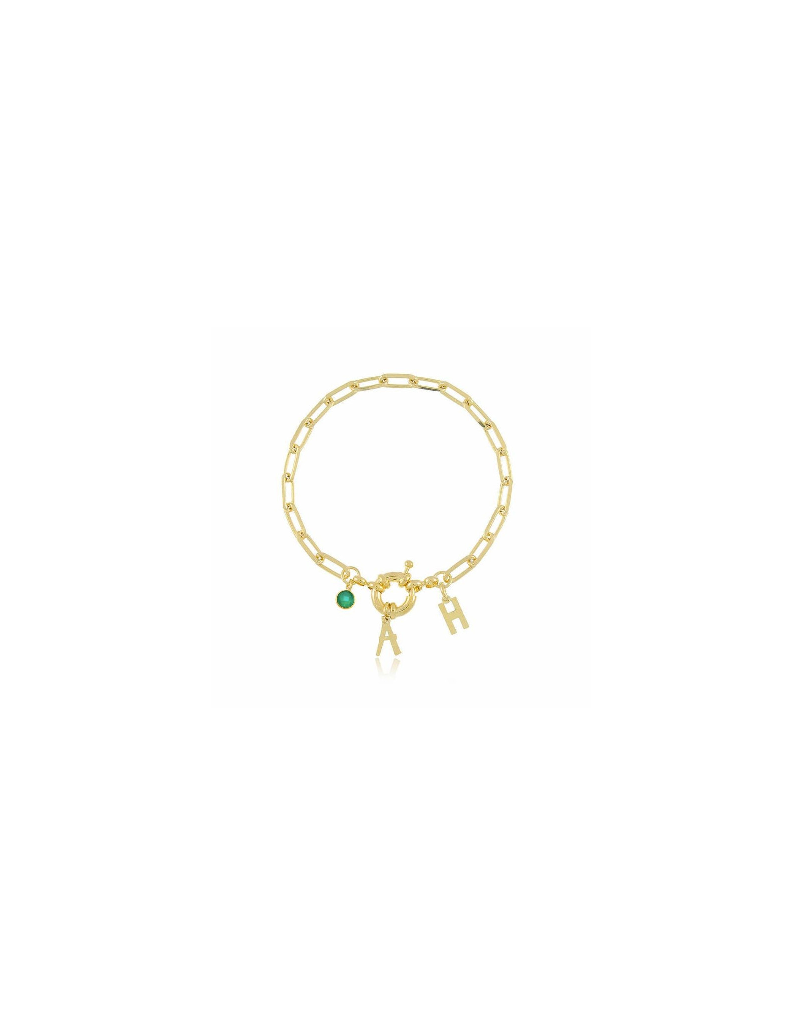 Pulseira Boia Two Initials | Pulseiras Personalizadas | Malu Maiese