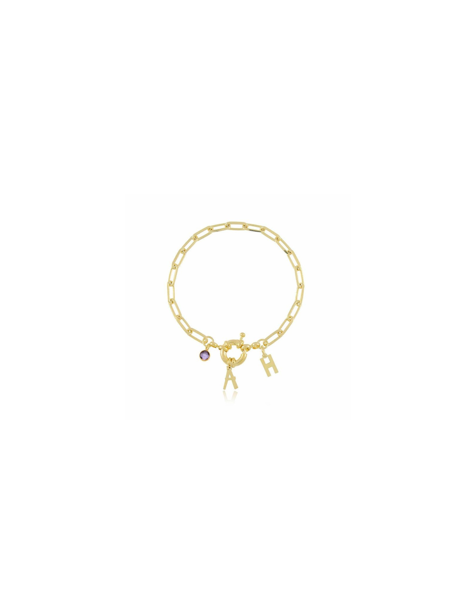 Pulseira Boia Two Initials | Pulseiras Personalizadas | Malu Maiese