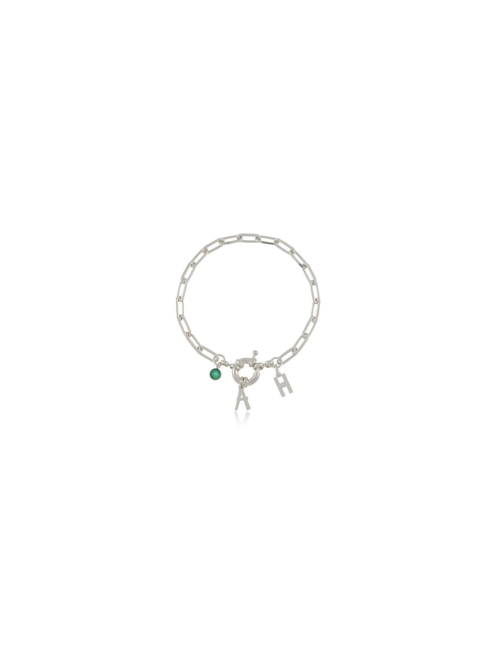 Pulseira Boia Two Initials | Pulseiras Personalizadas | Malu Maiese