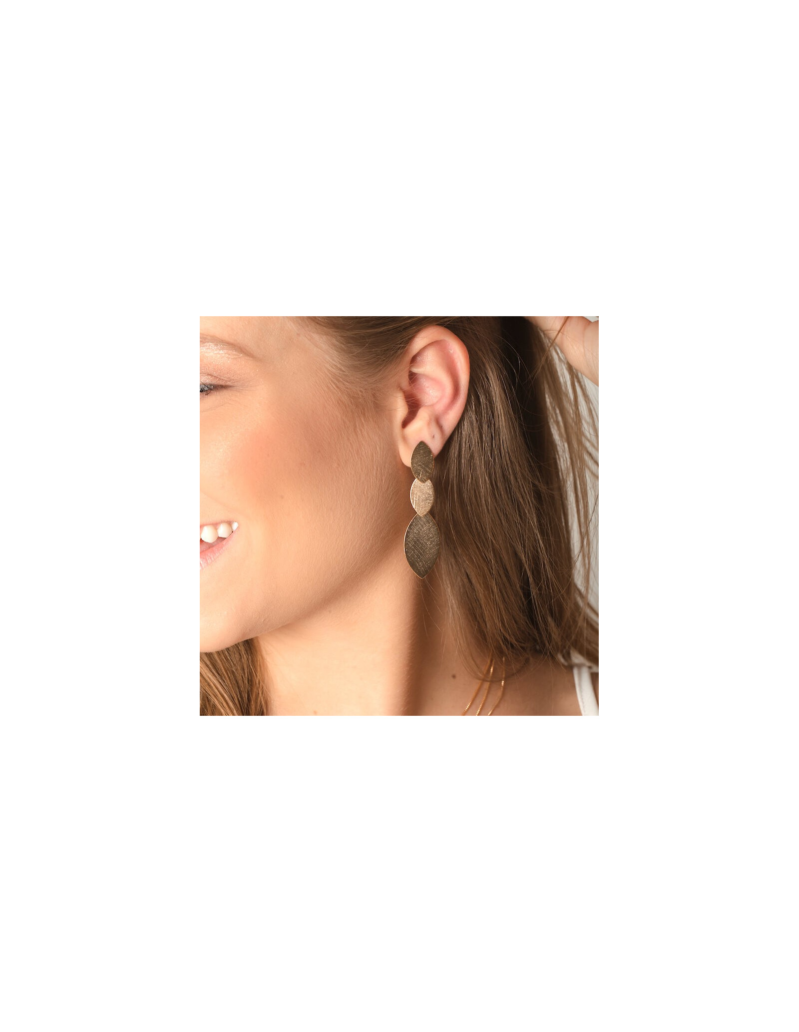 Pendientes Largos Navettes | Maxi Pendientes | Malu Maiese