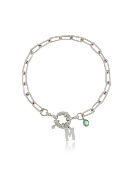 Sailor Initials Bracelet | Personalised Chain Bracelets | Malu Maiese Sailor Initials Bracelet | Personalised Chain Bracelets | Malu Maiese