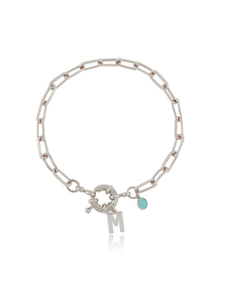 Sailor Initials Bracelet | Personalised Chain Bracelets | Malu Maiese Sailor Initials Bracelet | Personalised Chain Bracelets | Malu Maiese