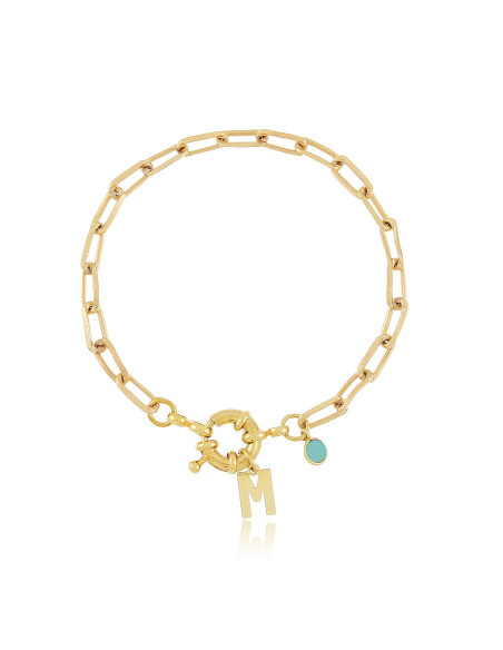 Sailor Initials Bracelet | Personalised Chain Bracelets | Malu Maiese Sailor Initials Bracelet | Personalised Chain Bracelets | Malu Maiese