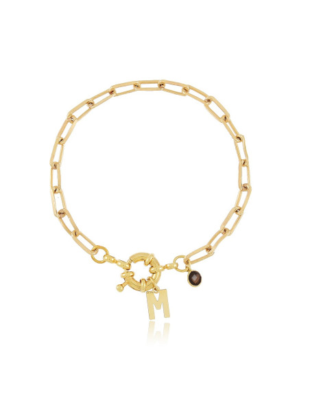 Sailor Initials Bracelet | Personalised Chain Bracelets | Malu Maiese Sailor Initials Bracelet | Personalised Chain Bracelets | Malu Maiese