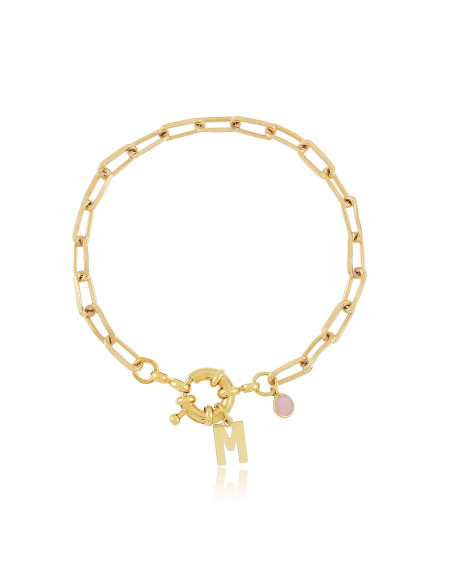 Sailor Initials Bracelet | Personalised Chain Bracelets | Malu Maiese Sailor Initials Bracelet | Personalised Chain Bracelets | Malu Maiese