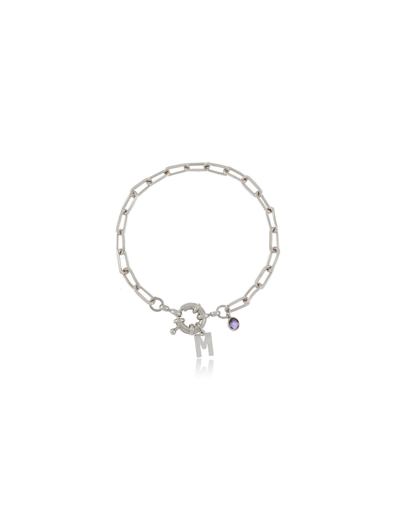 Sailor Initials Bracelet | Personalised Chain Bracelets | Malu Maiese