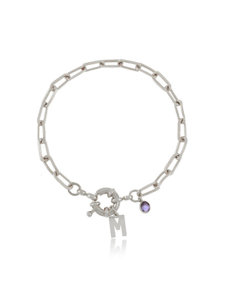 Sailor Initials Bracelet | Personalised Chain Bracelets | Malu Maiese Sailor Initials Bracelet | Personalised Chain Bracelets | Malu Maiese
