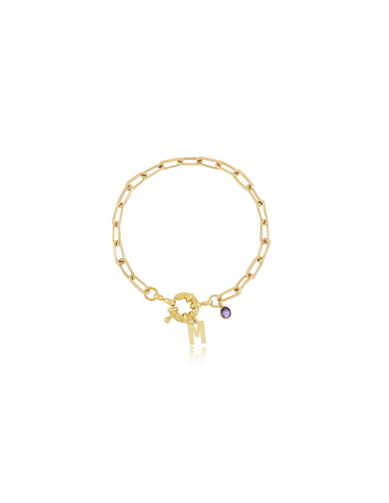 Sailor Initials Bracelet | Personalised Chain Bracelets | Malu Maiese