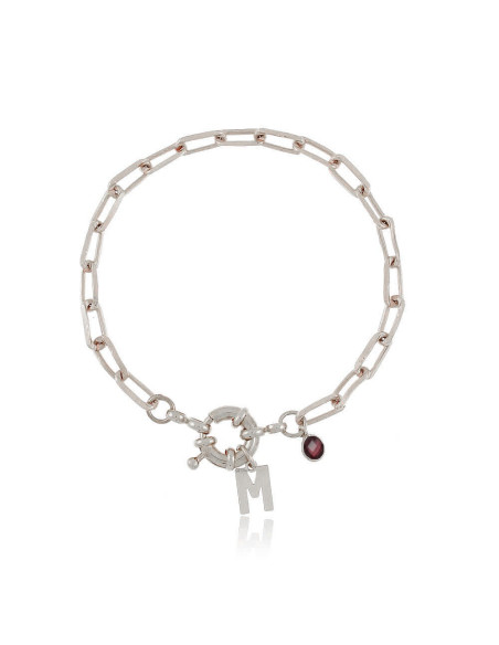 Sailor Initials Bracelet | Personalised Chain Bracelets | Malu Maiese Sailor Initials Bracelet | Personalised Chain Bracelets | Malu Maiese