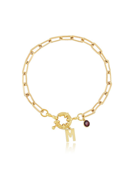 Sailor Initials Bracelet | Personalised Chain Bracelets | Malu Maiese Sailor Initials Bracelet | Personalised Chain Bracelets | Malu Maiese