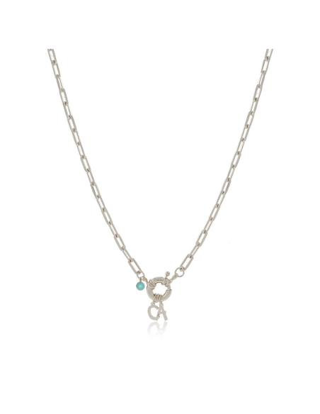 Two Initials Sailor Necklace | Personalised Necklaces | Malu Maiese Two Initials Sailor Necklace | Personalised Necklaces | Malu Maiese