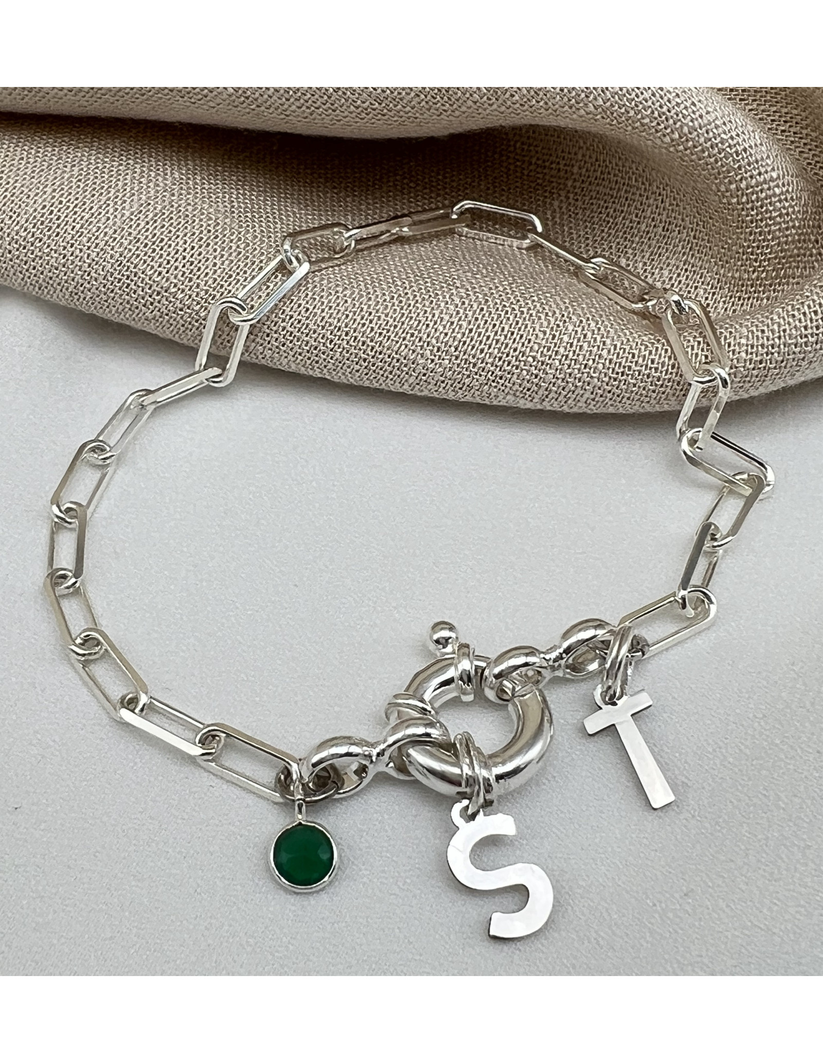 Pulseira Boia Two Initials | Pulseiras Personalizadas | Malu Maiese