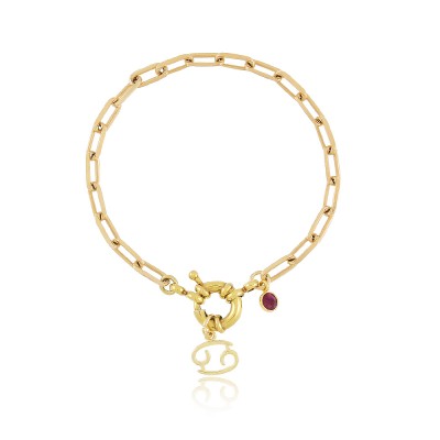 Zodiac Sailor Clasp Bracelet