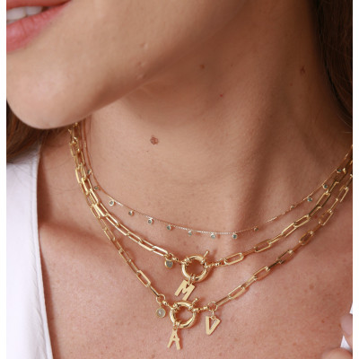 Initials Sailor Necklace&Bracelet Pack | Personalised Packs | Malu Maiese 2