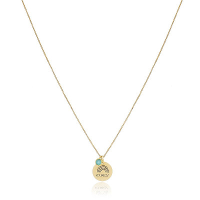 Collar Plaque Stone | Collares Personalizados | Malu Maiese 2