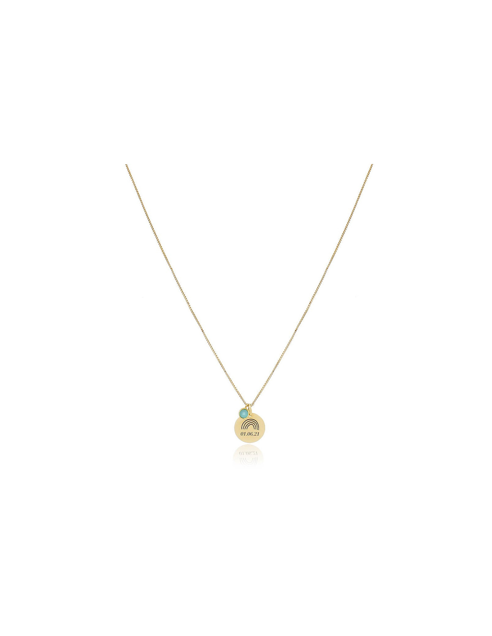 Collar Plaque Stone | Collares Personalizados | Malu Maiese