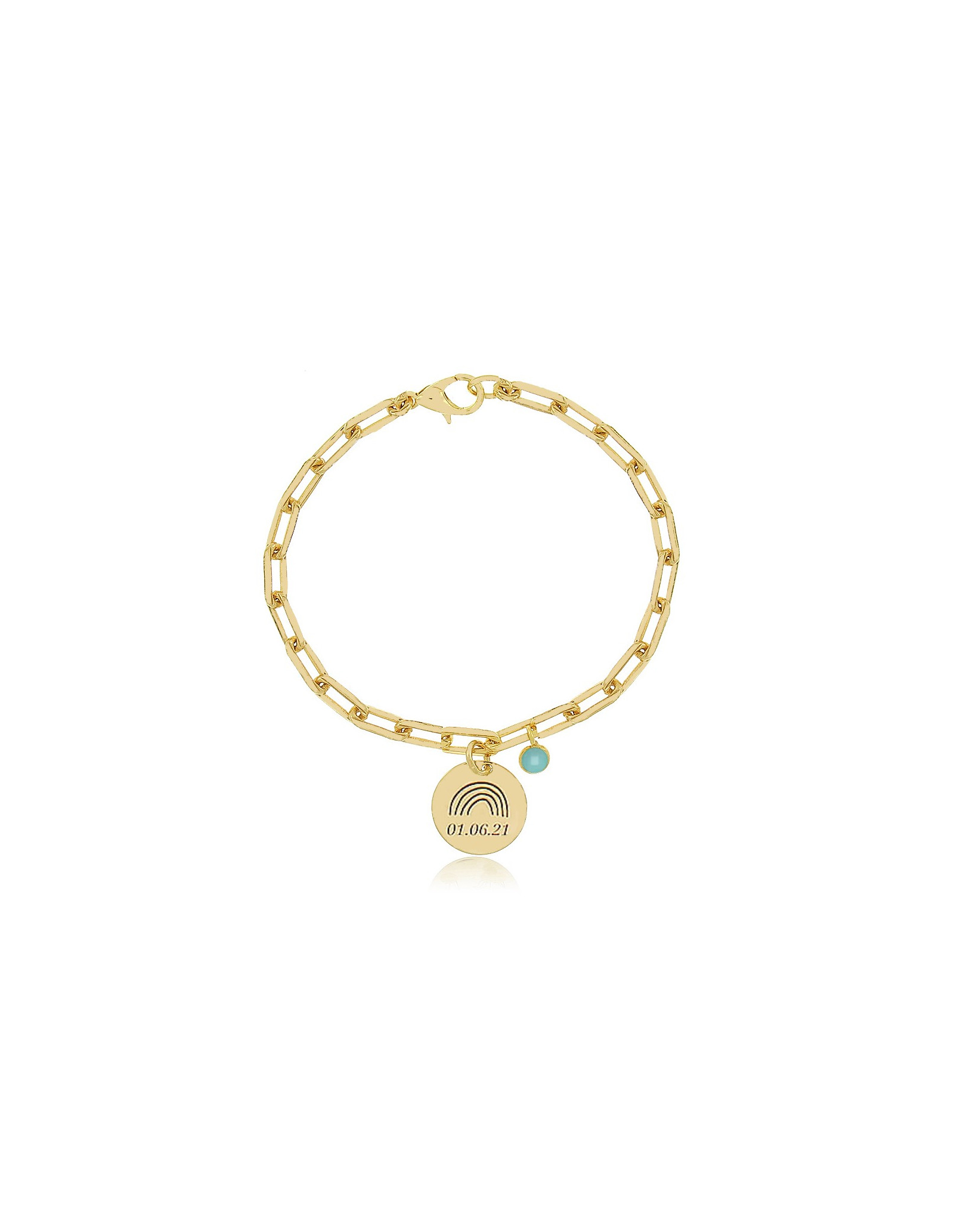 Pulseira Plaque Stone | Pulseira Personalizada e Gravura | Malu Maiese
