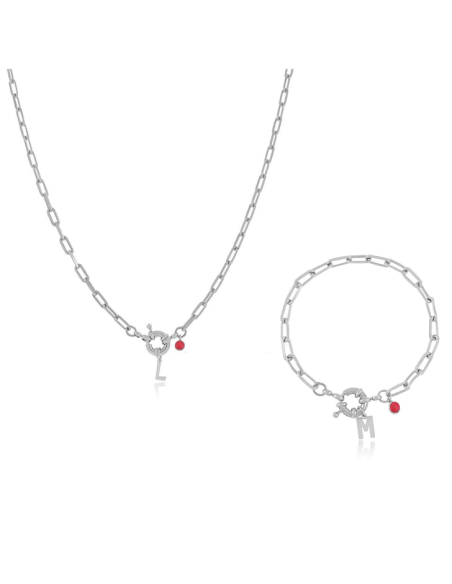 Pack Colar&Pulseira Boia Initials | Joias Personalizadas | Malu Maiese Pack Colar&Pulseira Boia Initials | Joias Personalizadas | Malu Maiese